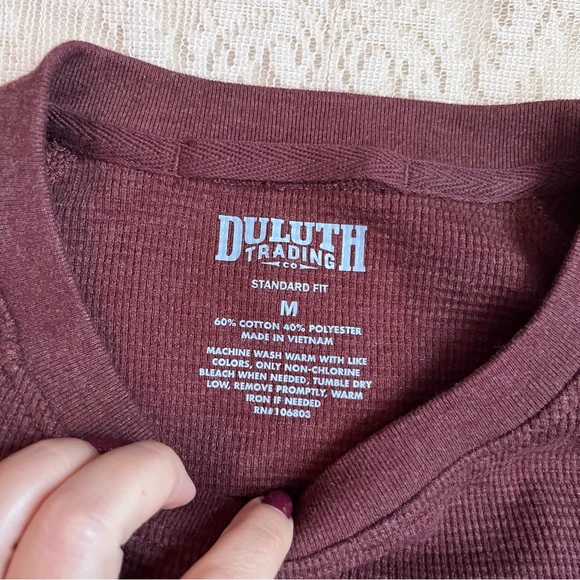 Duluth Trading company Men’s standard fit thermal long sleeve shirt - Picture 2 of 8